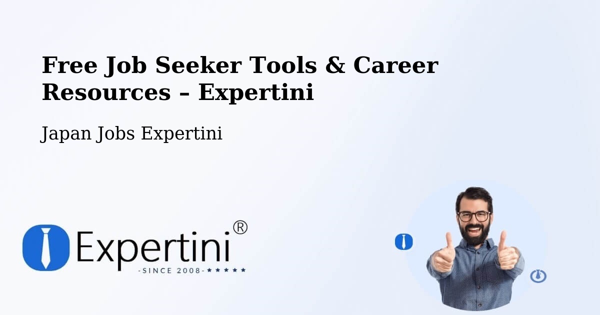 Free Job Seeker Tools & Career Resources – Inazawa - Inazawa, Japan Jobs Expertini