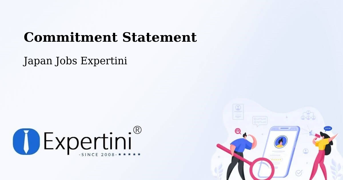 Corporate Commitment – Inazawa - Japan Jobs Expertini