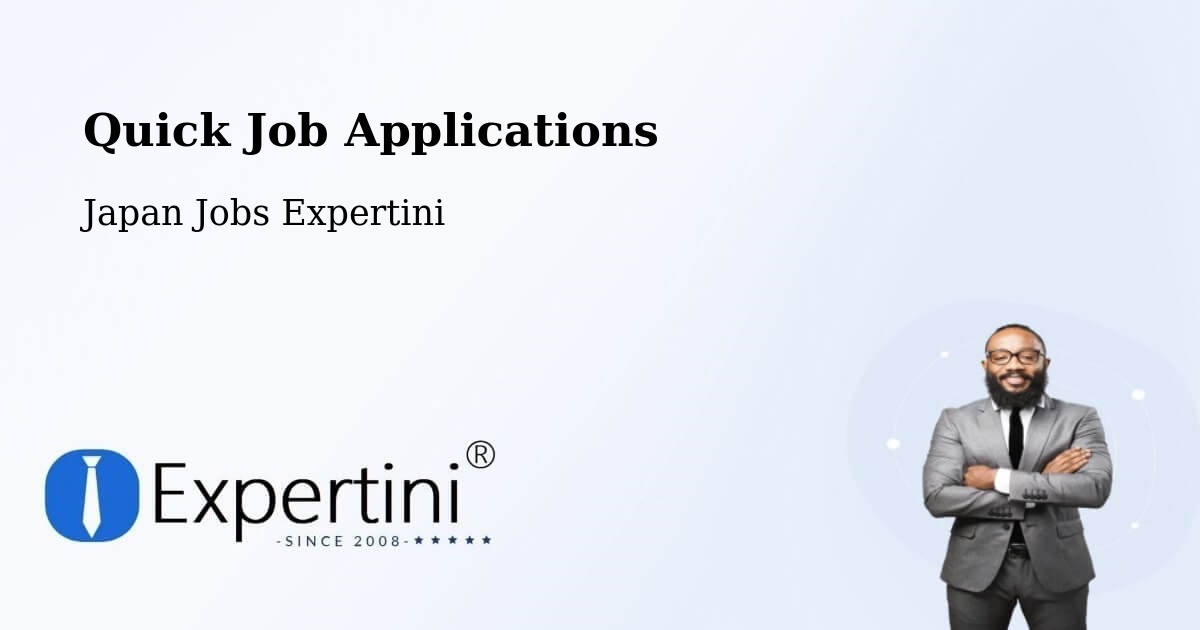 Quick Apply Feature – Inazawa - Japan Jobs Expertini