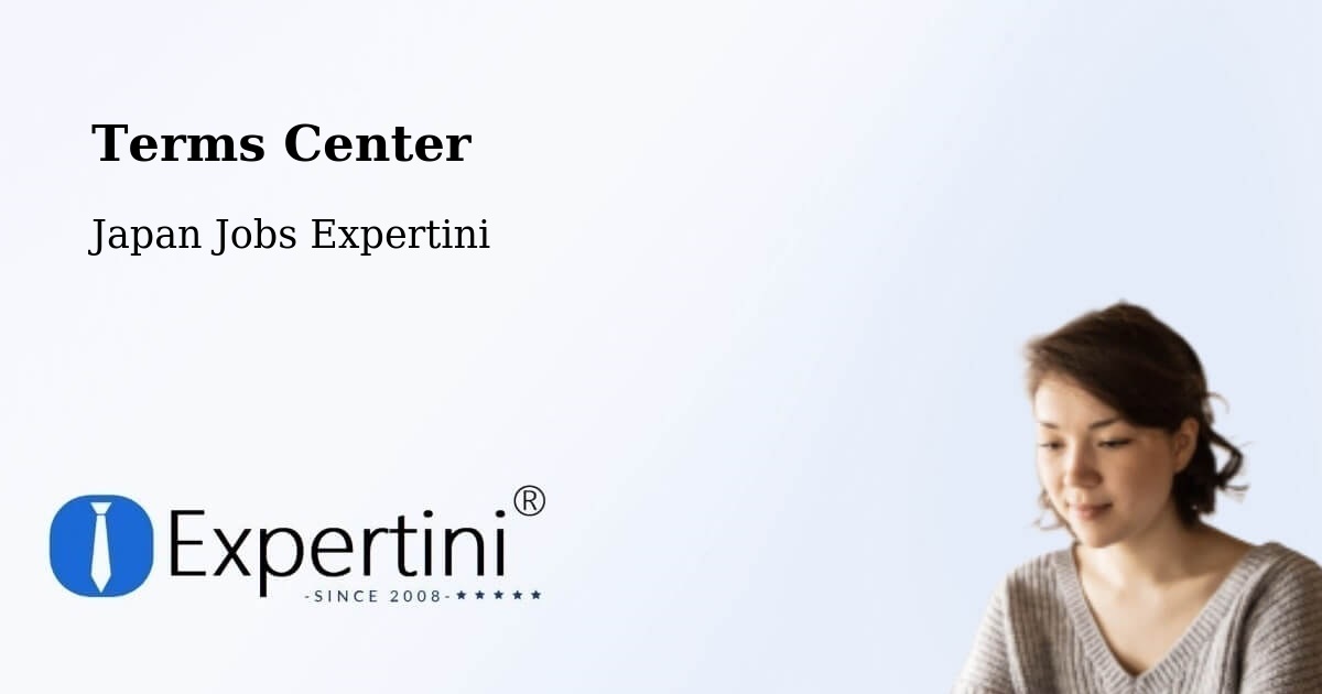 Terms of Service – Inazawa - Japan Jobs Expertini